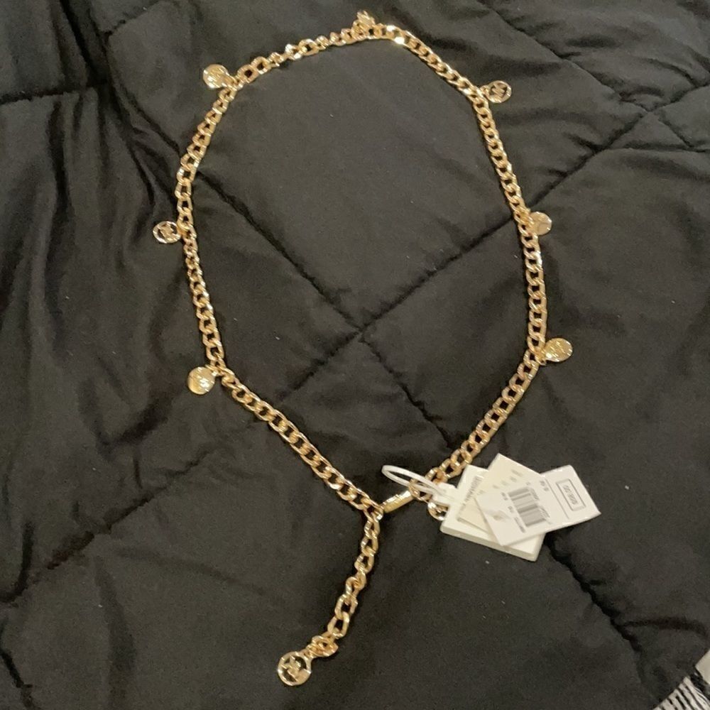 Michael Kors Chain Logo Belt                  